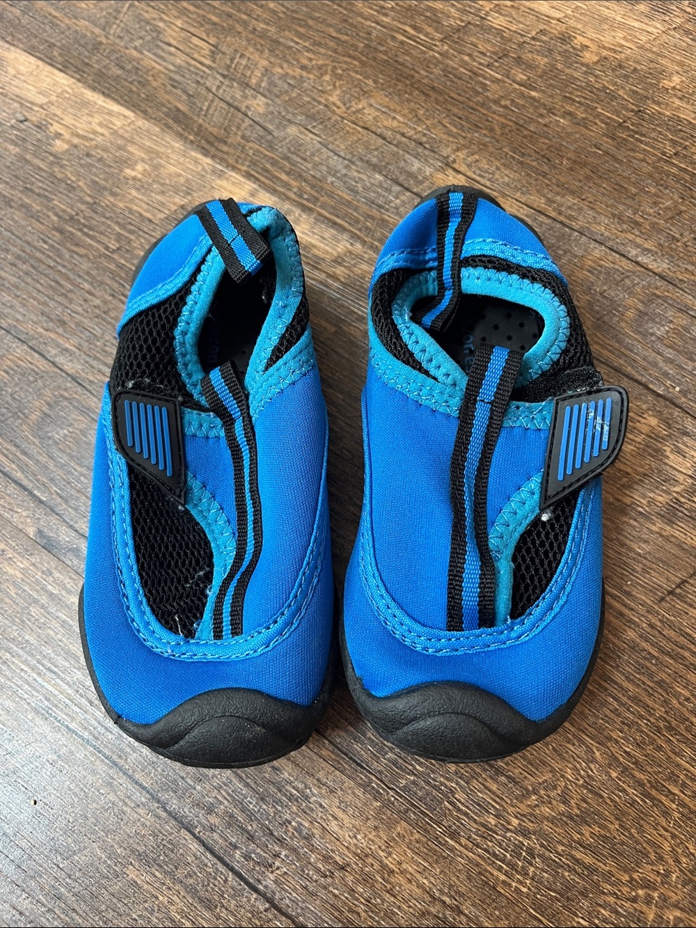 Kids Blue Water Shoes - Lightweight Slip-On